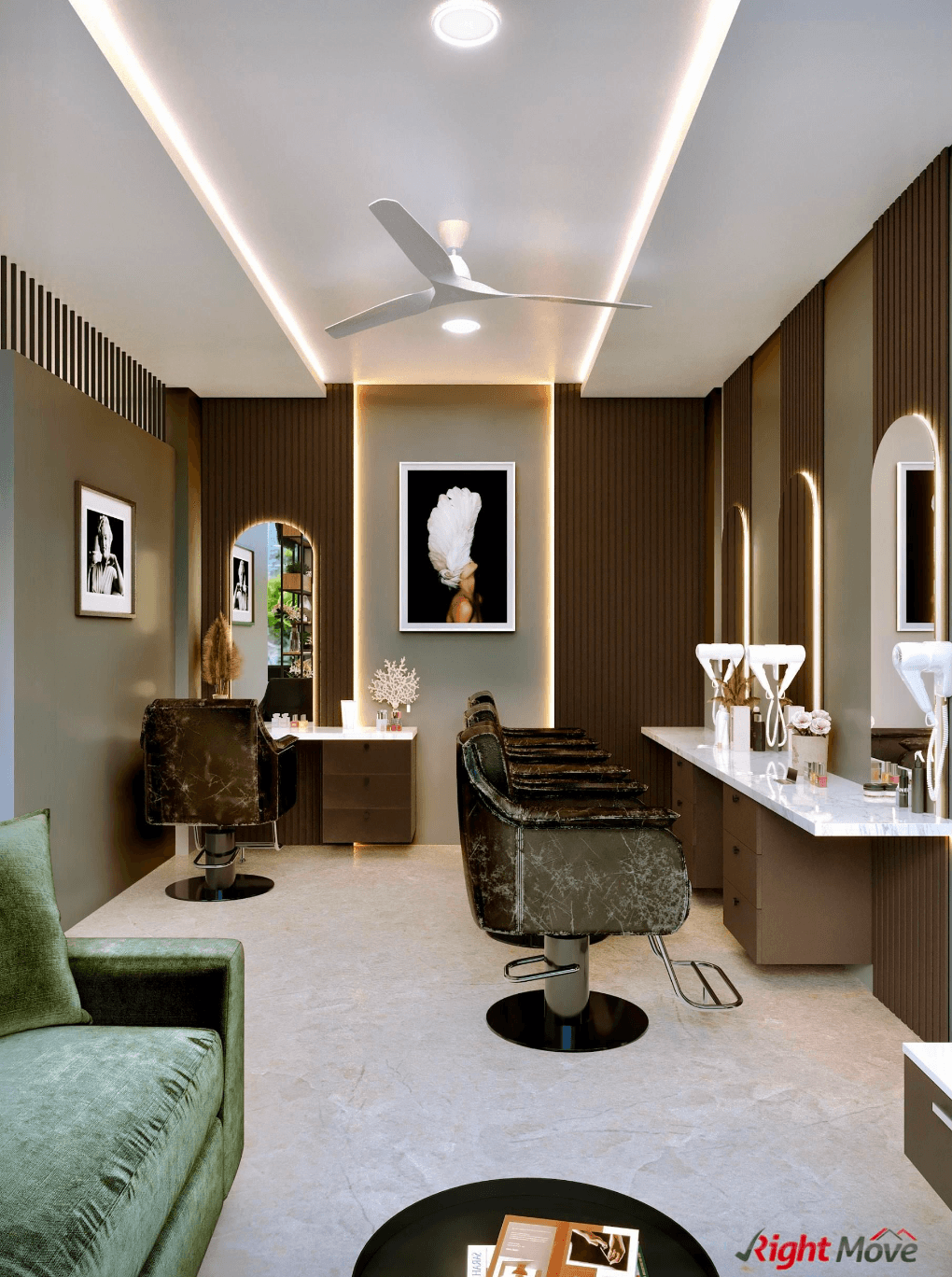 ASTRA Luxury Salon Interior